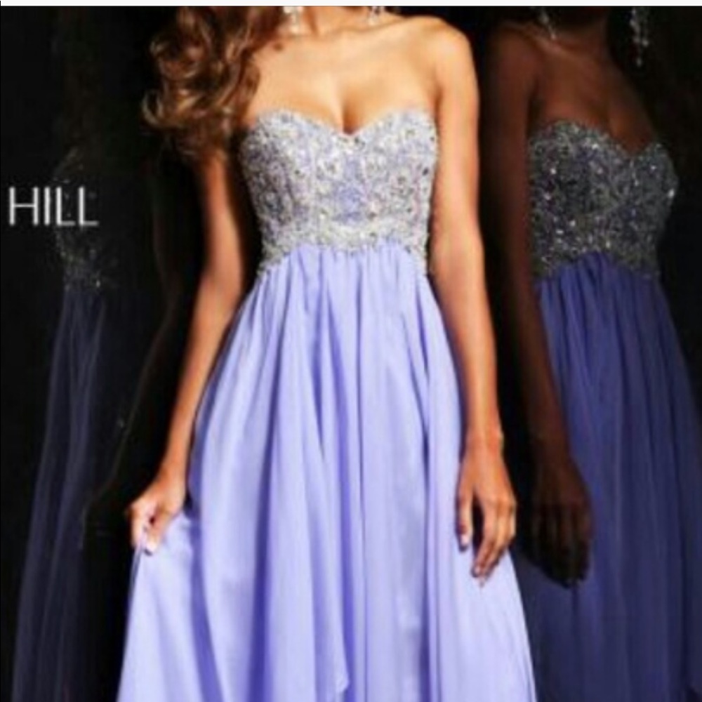 Stunning Heavily Beaded Sherri Hill Prom Dress